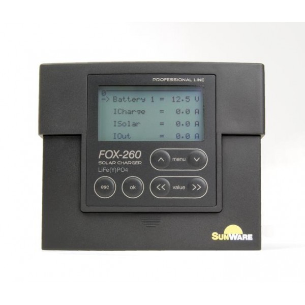 Sunware FOX-260 LiFe Y PO4